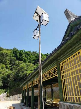 重庆武隆区石桥湖6米太阳能景观灯